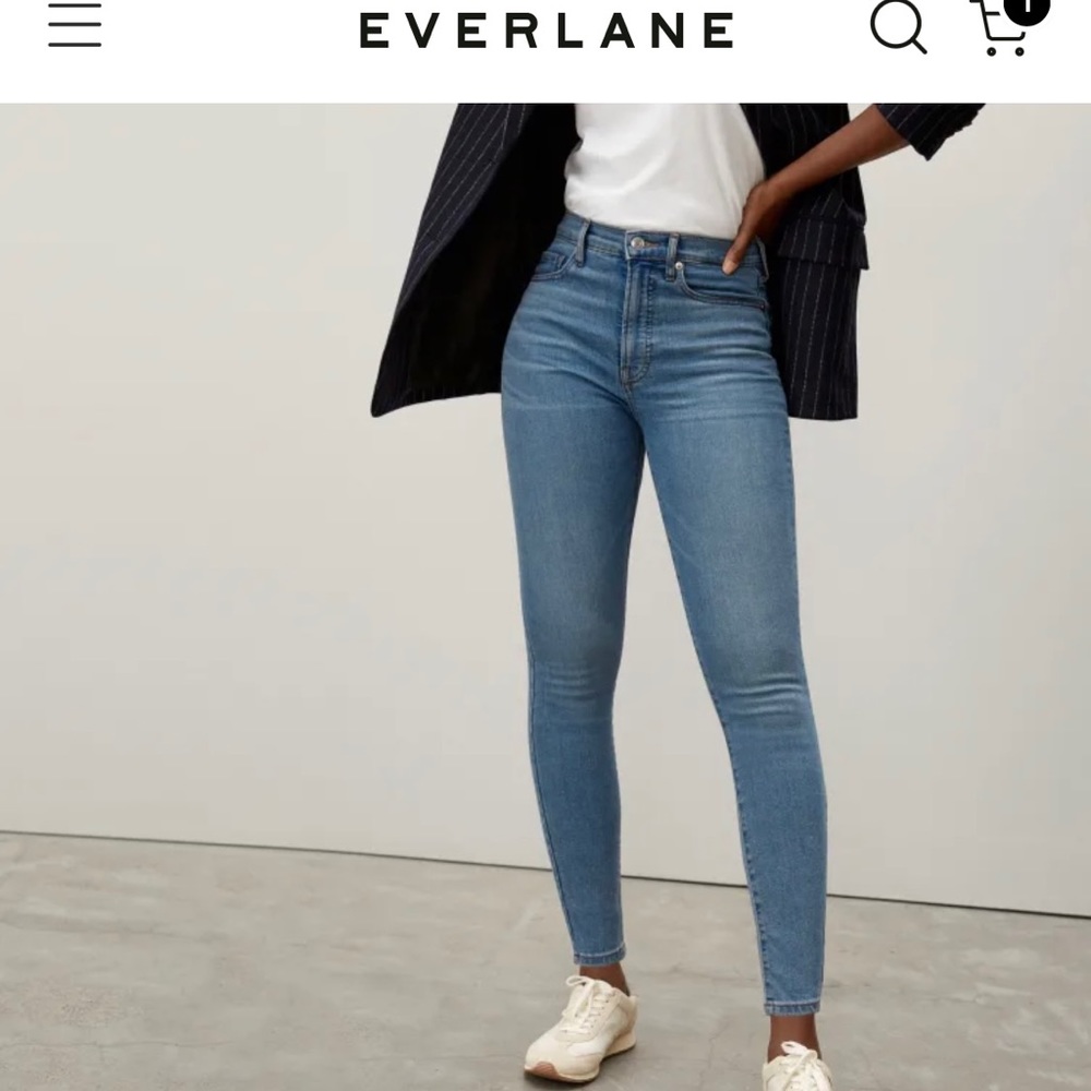 Everlane High-Rise Skinny Jeans (Ankle)